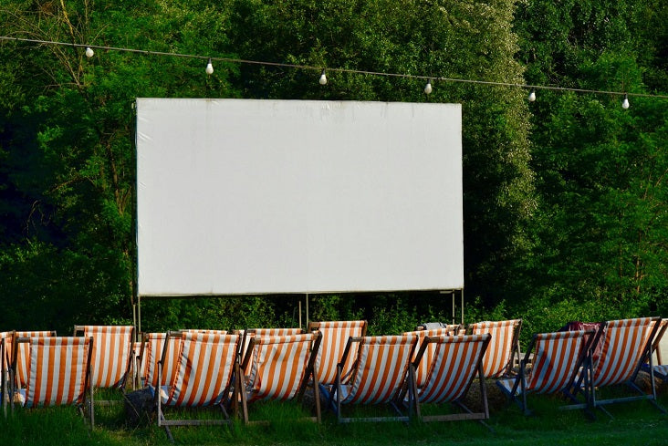 Comfortable seating in game watch party